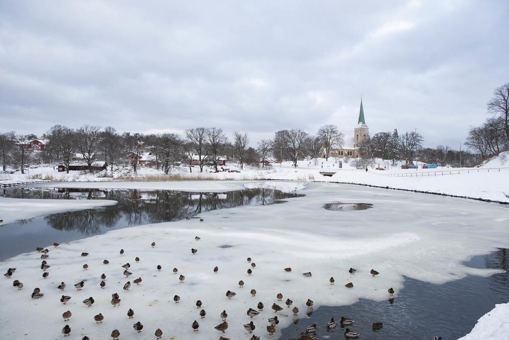 Hotell Bla Blom Gustavsberg Esterno foto