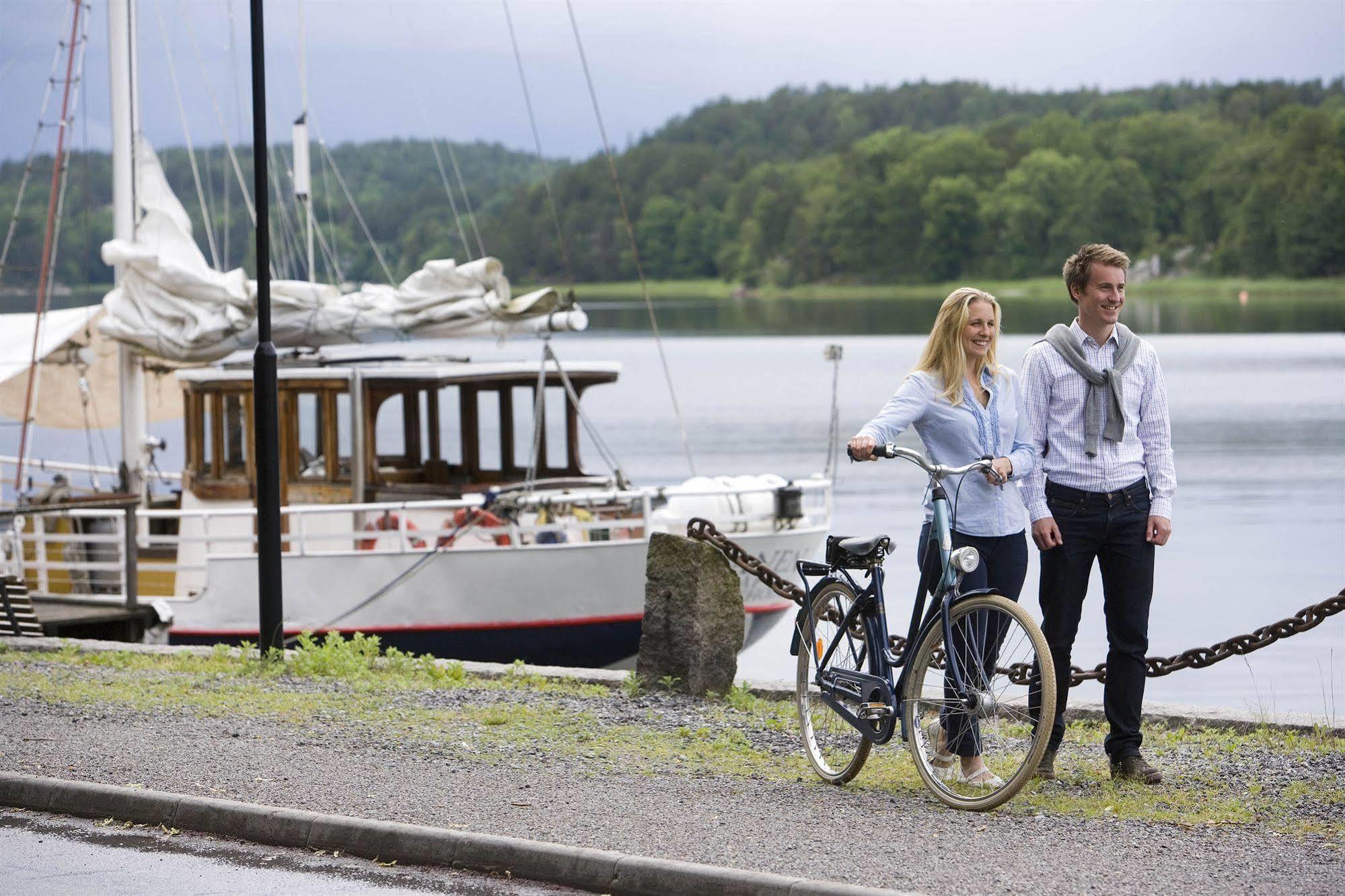 Hotell Bla Blom Gustavsberg Esterno foto